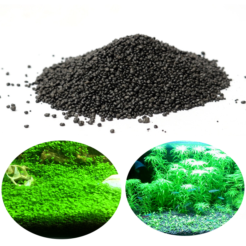 Aquarium Planted Seeds - 水族館の水草泥植物の種子土壌水槽底砂栄養土壌黒泥水草水槽底土壌肥料