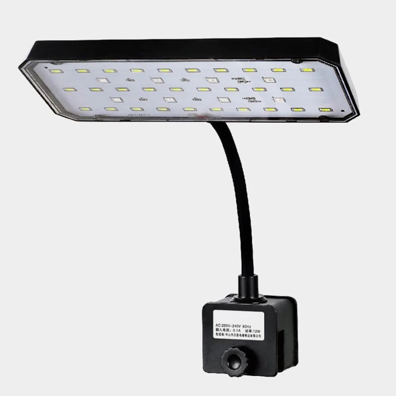 Aquarium Plant Grow Light - 220V 水族館 LED ライト フルスペクトル水草高輝度スーパースリム 360