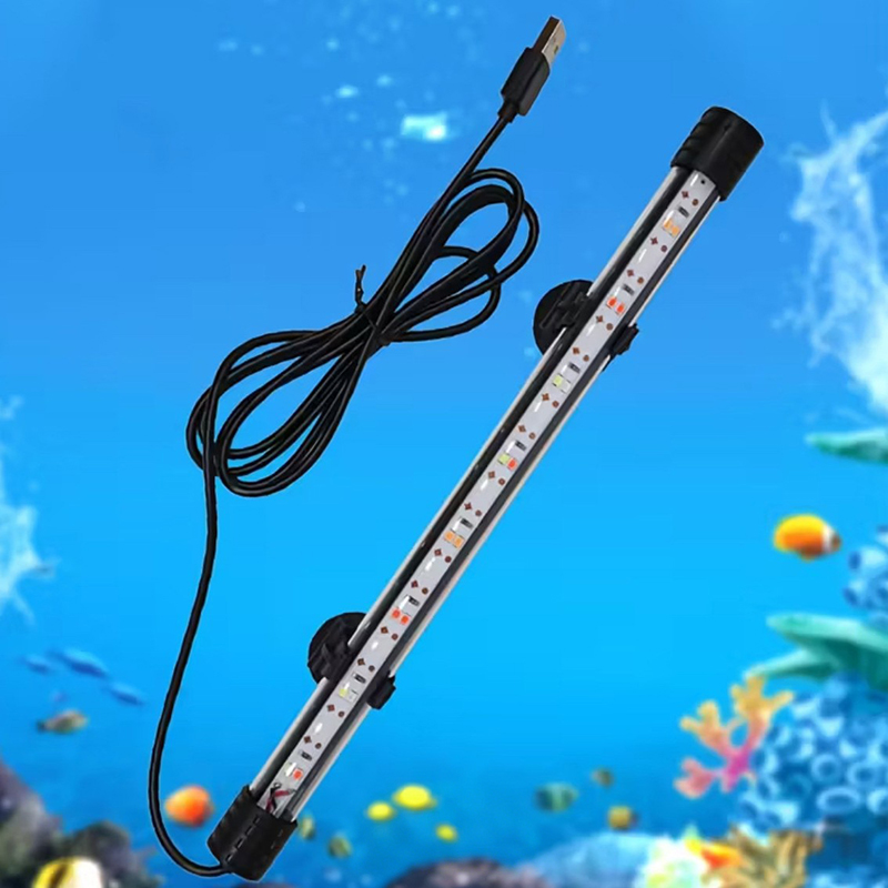 Led Planted Tank Light - 17-47 センチメートル USB プラグ水族館ライト LED 防水水槽ライト水中照明水中ランプ植物成長ランプ
