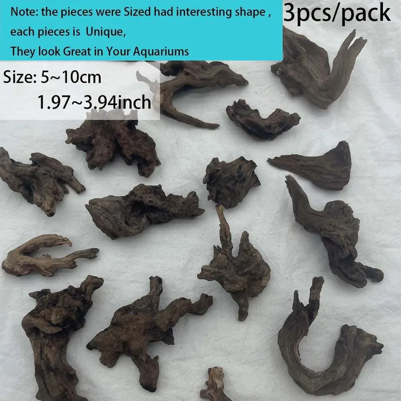 水槽装飾用天然流木 魚タンク造景飾り 沈没木 木の幹 5-4 - Aquarium Plant Roots のレビューと価格