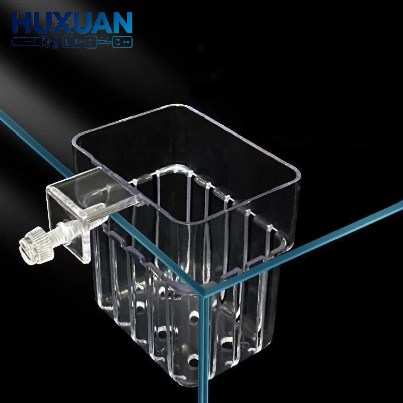 水槽用クリア吊り下げ式水耕栽培ポット 簡単設置 アクアリウム - Aquarium Plant Easy To Grow のレビューと価格