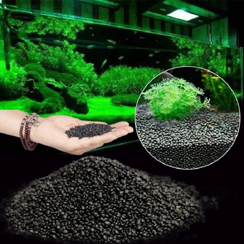 水槽水草泥植物種子土壌水槽底砂栄養土壌黒泥水草水槽底土壌肥料 - Aquarium Planted Seeds のレビューと価格