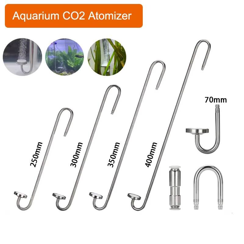 ステンレス鋼のCO2ネブライザー,セラミックディスク,水族館 - Aquarium Plant No Co2 のレビューと価格