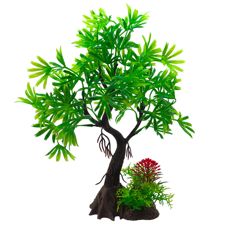 装飾的な人工植物,木,DIY,魚のタンク,イスラムの植物の草 - Aquarium Plant Roots のレビューと価格