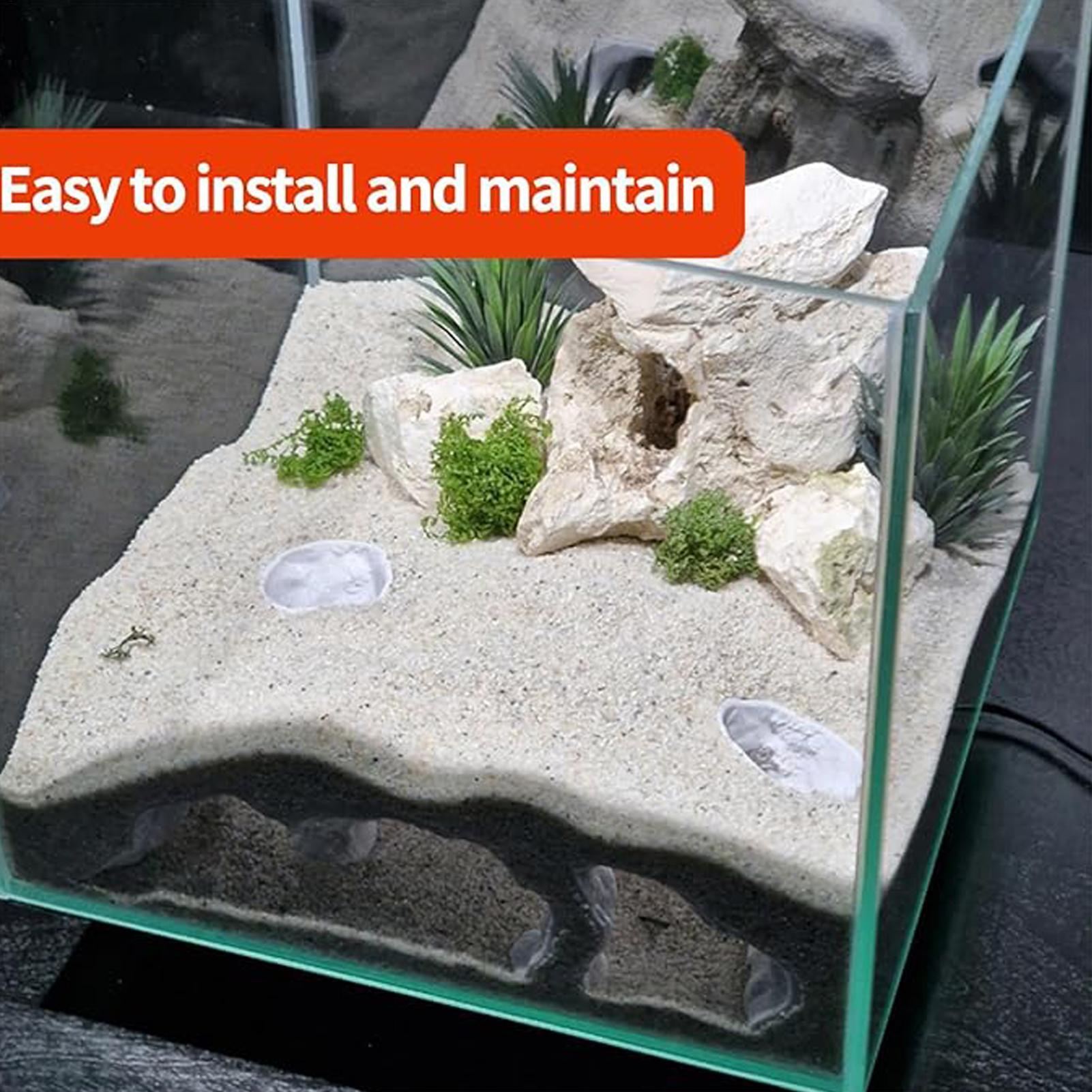 水槽用洞窟型アクアリウム、地下トンネル洞窟、繁殖シェルター、 - Planted Aquarium For Betta のレビューと価格