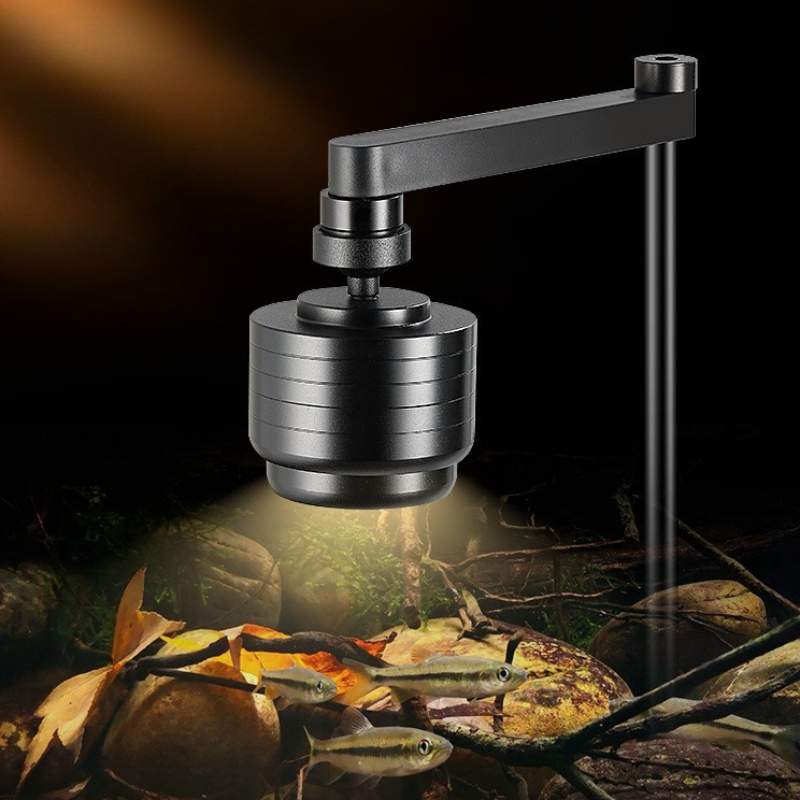 水槽ライト LED 3 色防水調整可能な水族館ランプクリップ - Led Planted Tank Light のレビューと価格