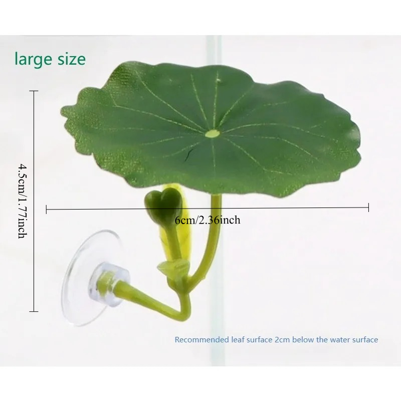 人工ベタリーフハンモック 強力な吸盤付き ストレス軽減 安全 - Aquarium Plant Roots のレビューと価格