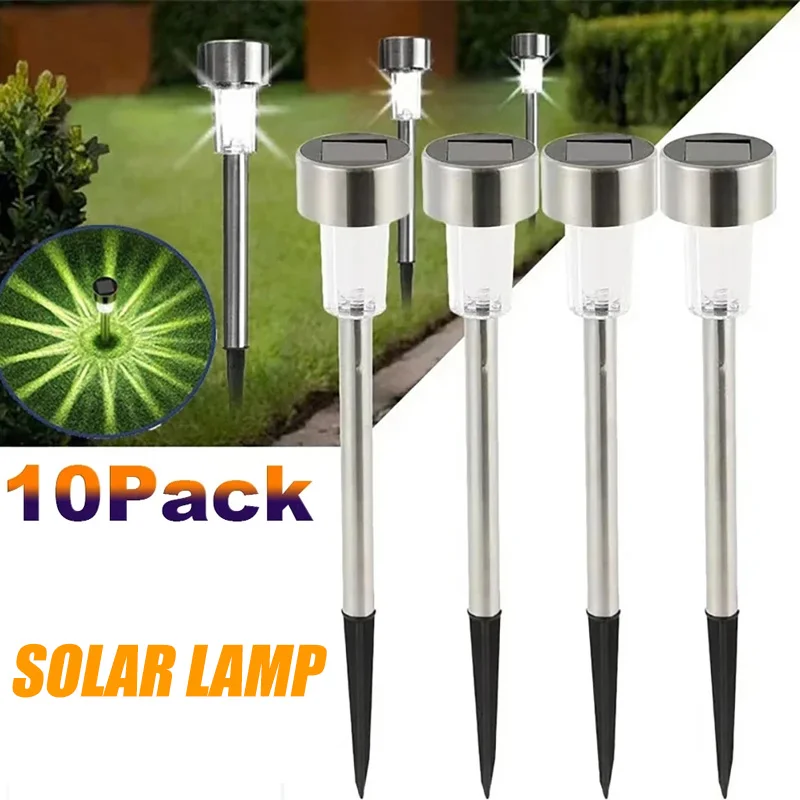 ソーラー屋外ライトガーデンランプ太陽光発電防水風景パス屋外庭 - Led Planted Tank Light のレビューと価格