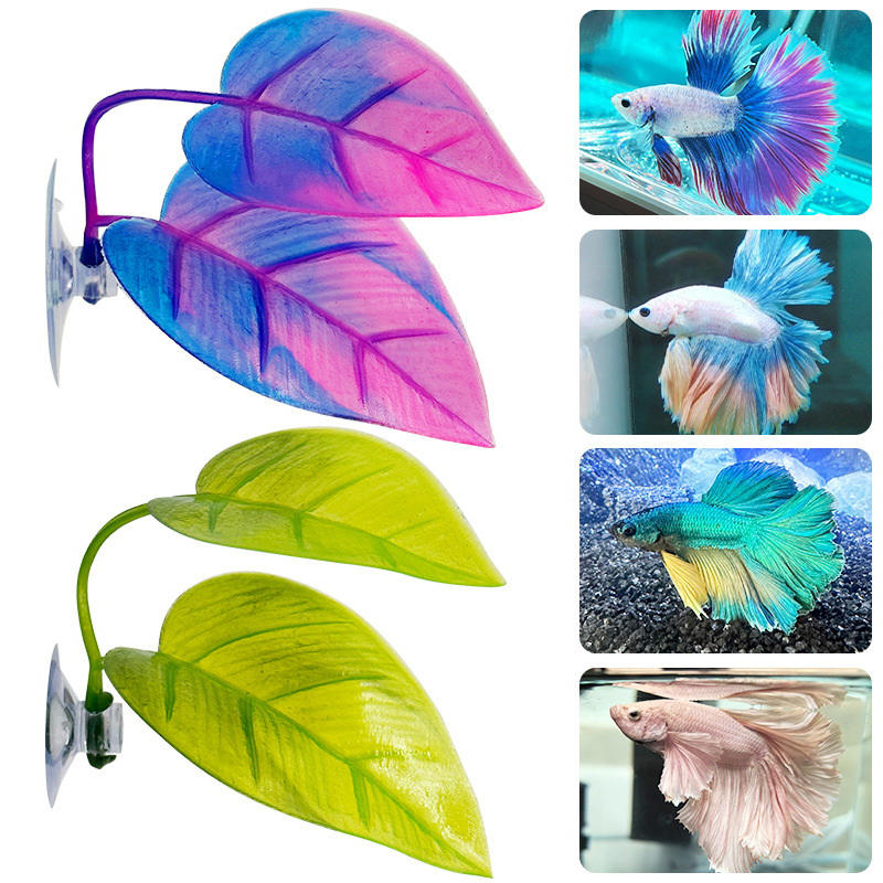 休憩葉、産卵葉、人工水生植物、水槽造園、人工ベタ魚葉 - Planted Aquarium For Betta のレビューと価格