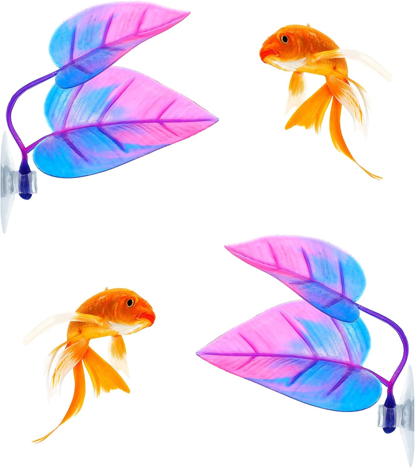 ベタ魚の葉のハンモックは、ベタの産卵繁殖のための自然の生息地 - Planted Aquarium For Betta のレビューと価格