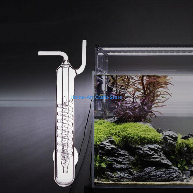 Y3NA CO2 ディフューザースパイラル水族館用バブルカウ - Planted Aquarium Supplies のレビューと価格