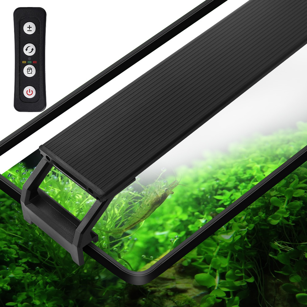水槽ブラケットライトの明るさ調整可能、水槽ライトの照明効果、 - Aquarium Plant Grow Light のレビューと価格