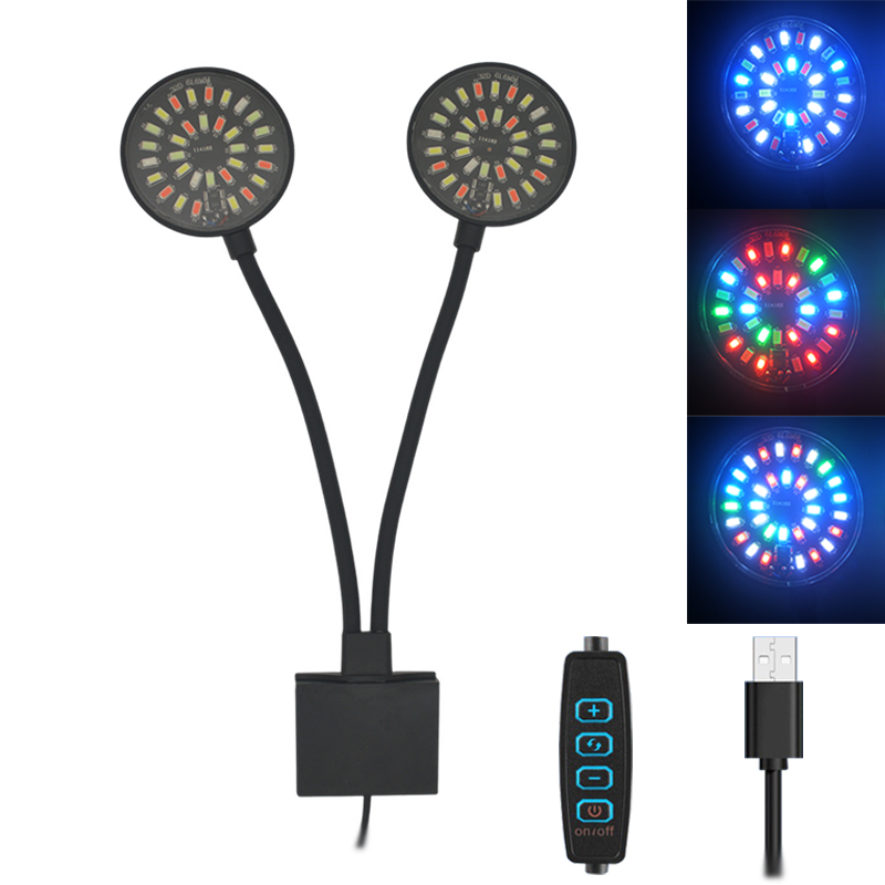 USB 水族館 LED ライト水槽クリップランプフルスペクト - Led Planted Tank Light のレビューと価格