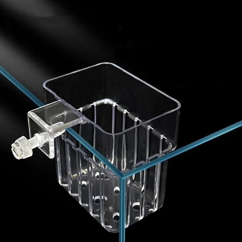 透明な吊り下げ式水槽植物ホルダー、水槽への取り付けが簡単、水 - Aquarium Plant Easy To Grow のレビューと価格