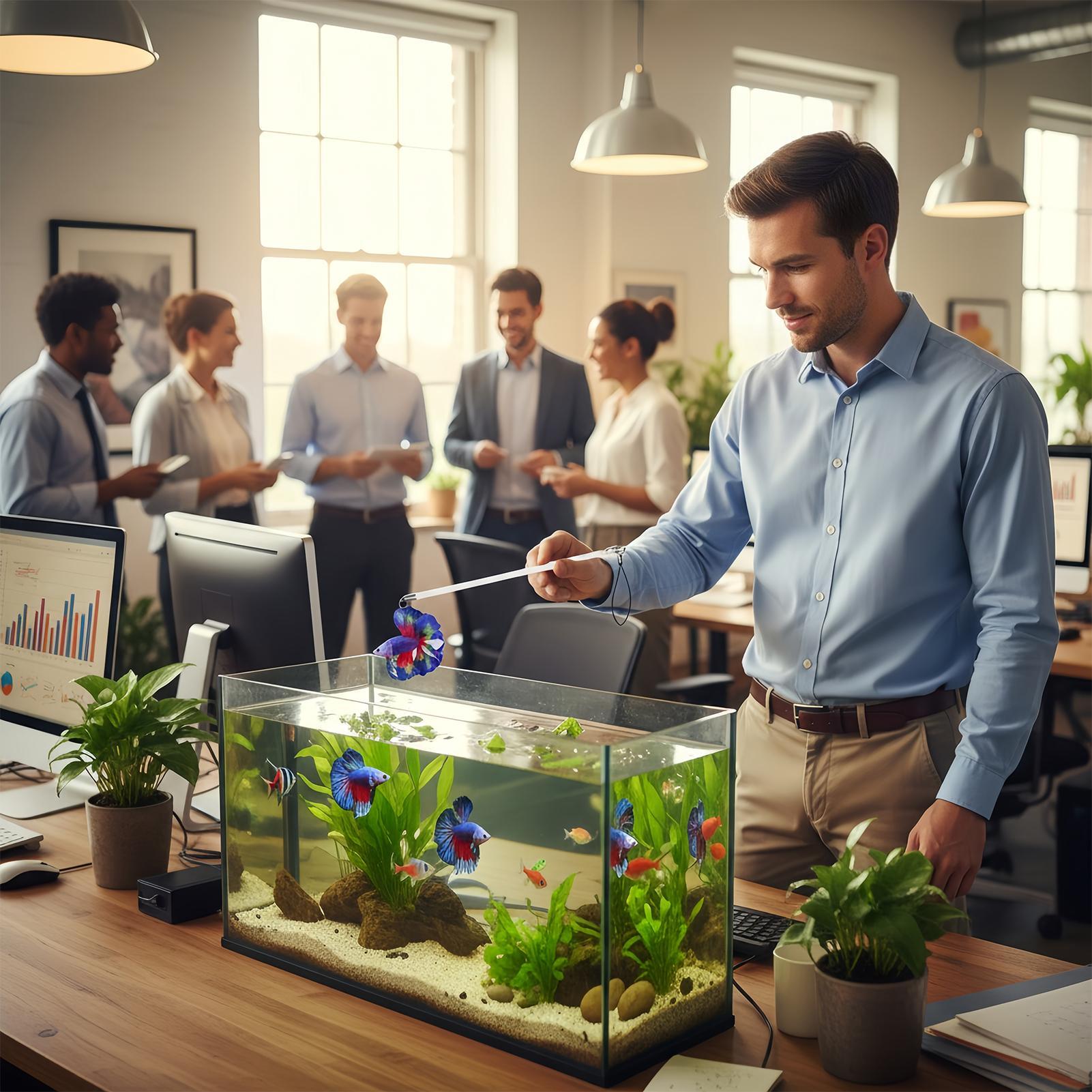 ベタ用フィッシュトレーニングワンド インタラクティブエンリッ - Planted Aquarium For Betta のレビューと価格